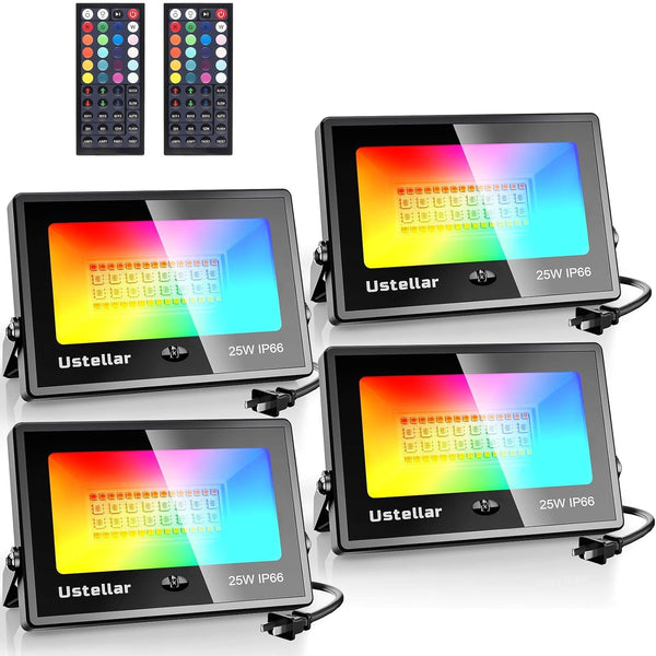 25W RGBW LED Flood Lights Ustellar