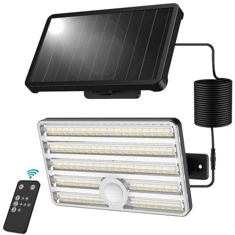 Ustellar 6500K Outdoor Solar Lights with Motion Sensor