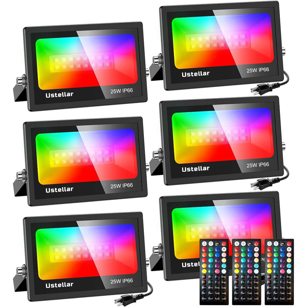 25W RGBW LED Flood Lights