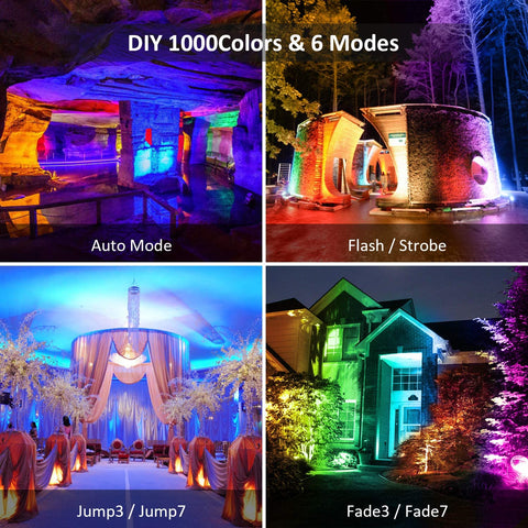 25W RGB LED Flood Lights