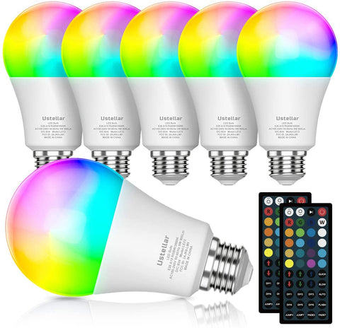 9W E26 RGBW Light Bulb