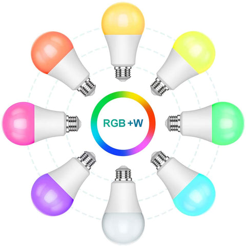 9W E26 RGBW Light Bulb
