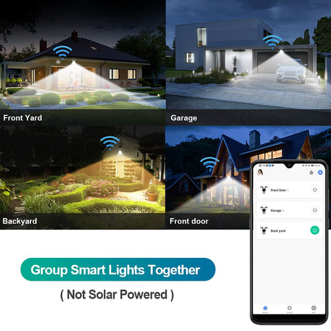 Ustellar 30W Smart Outdoor LED Security Light