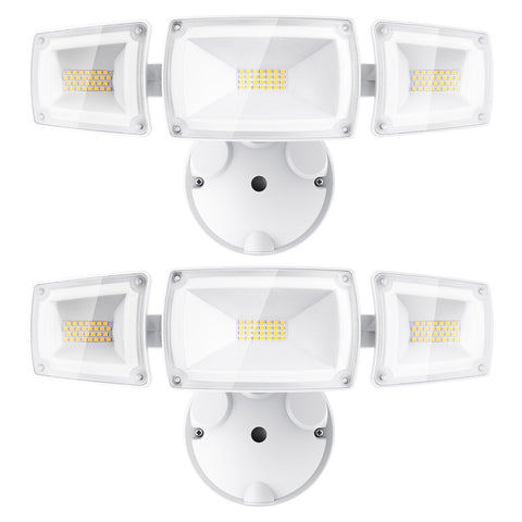Ustellar 2 Pack 55W 5500LM Security Light 5000K Daylight